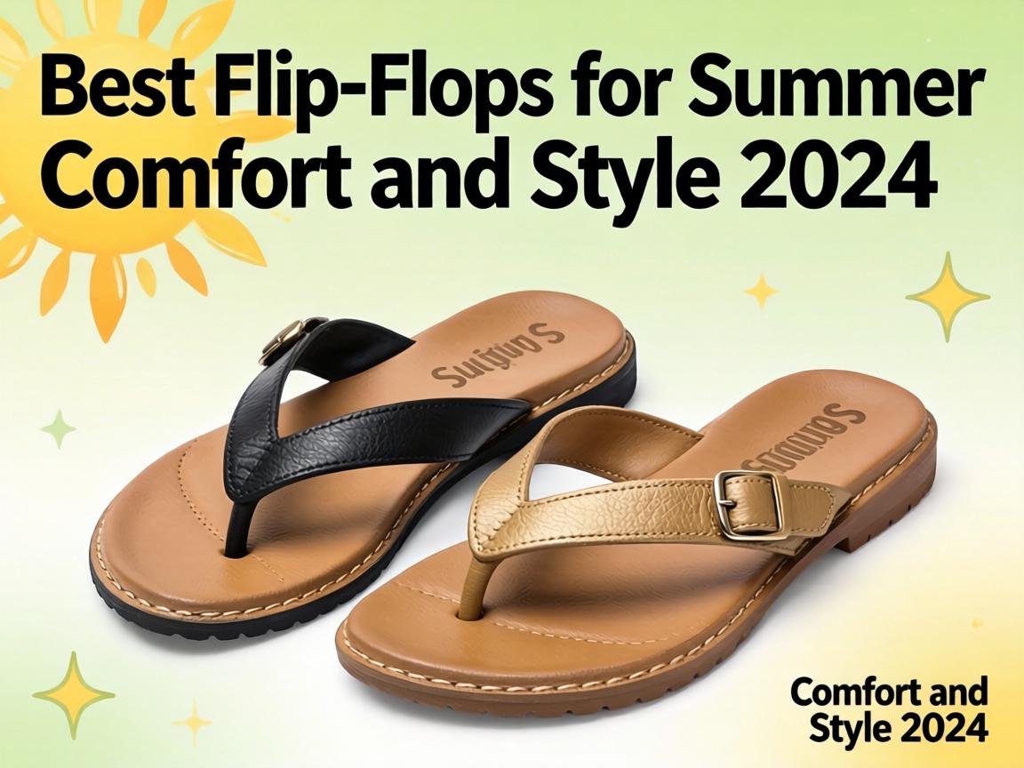 Best Flip-Flops for Summer Comfort and Style 2024