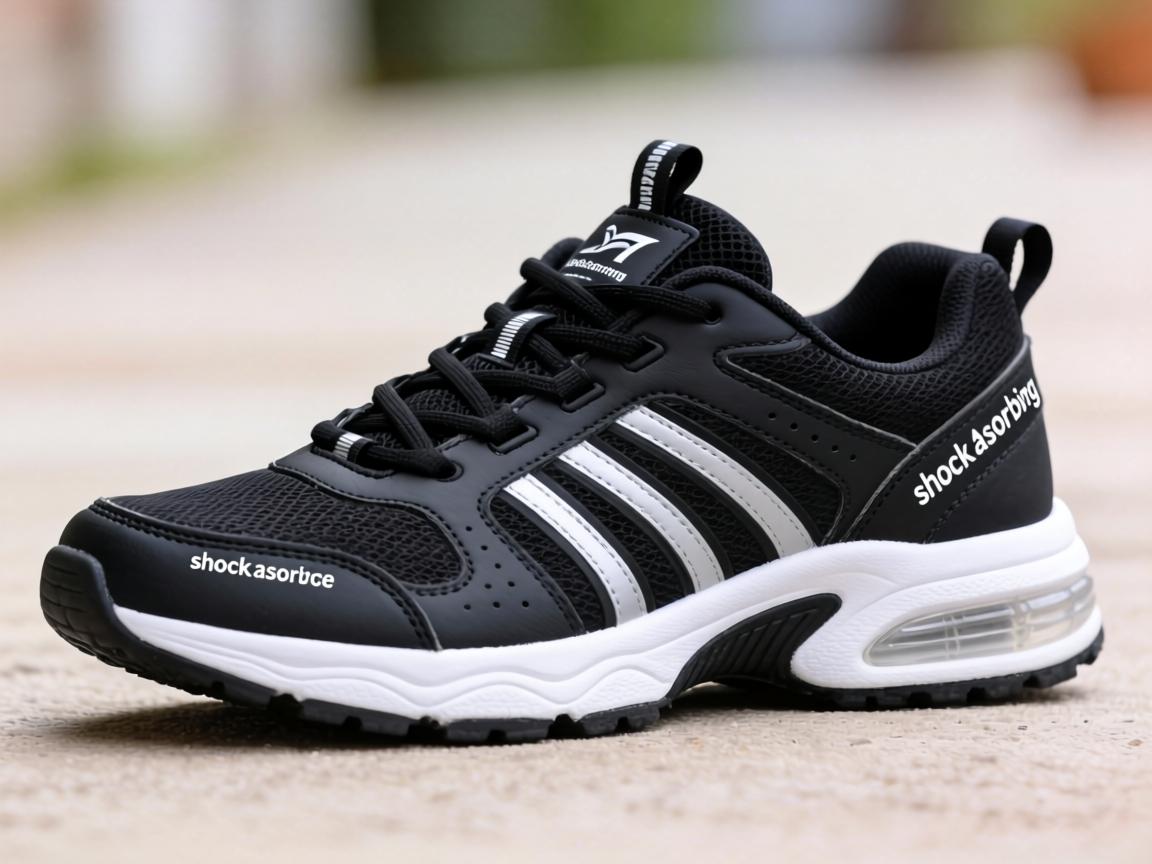 shock-absorbing shoes